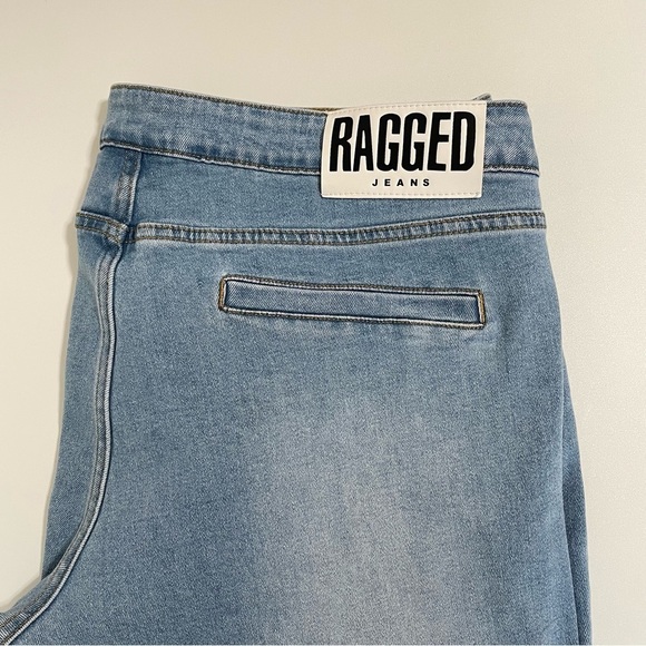 NWT The Ragged Priest Low Rider Bootcut Jean Flare Stretch Denim Light Blue 38 - Picture 12 of 16